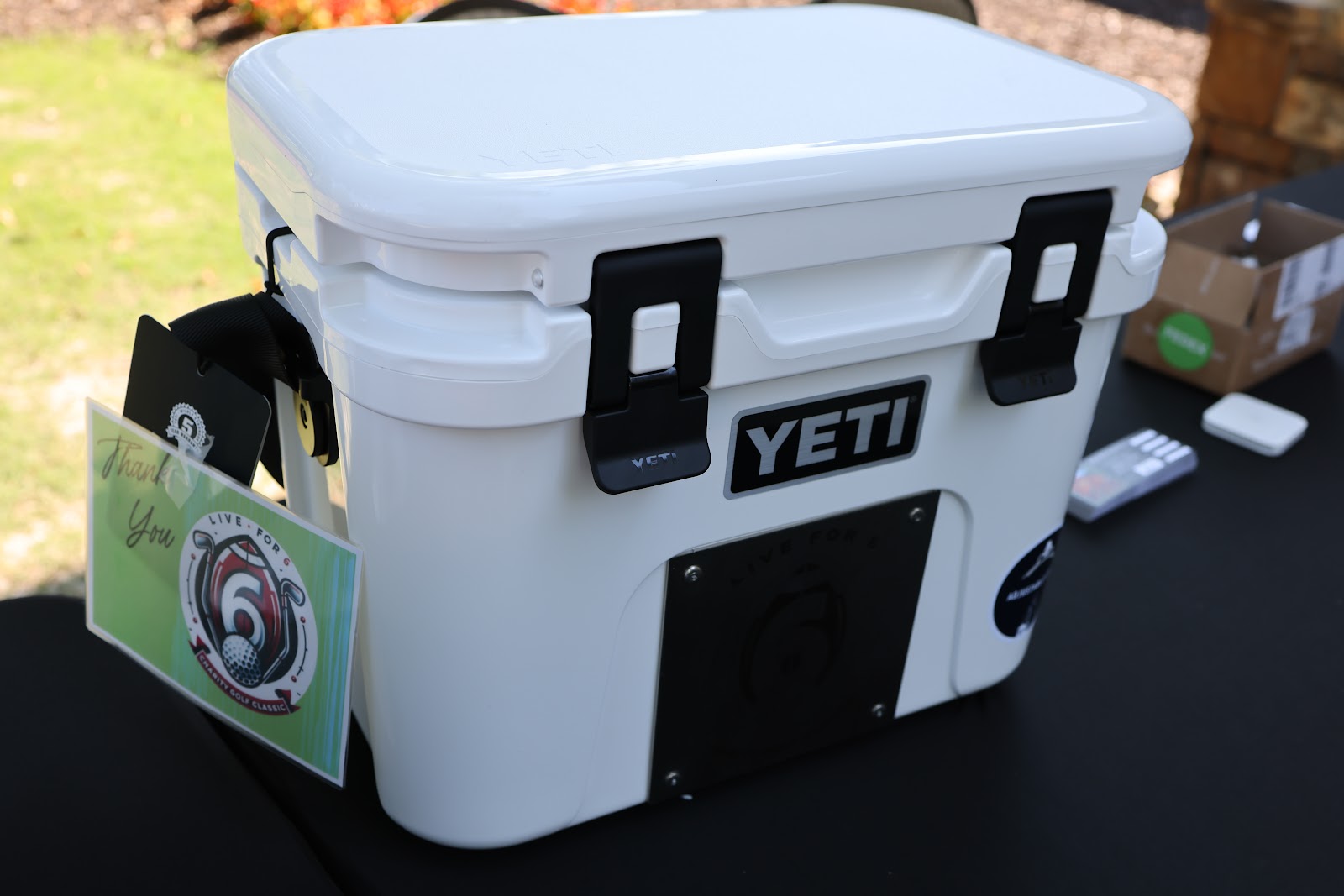 Live for 6 branded prize cooler